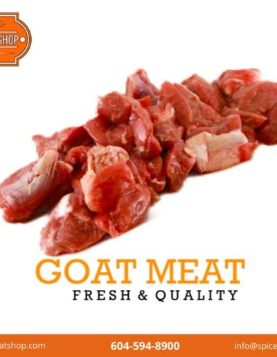 Goat Meat, Spice Meat Shop, Surrey, Delta, BC